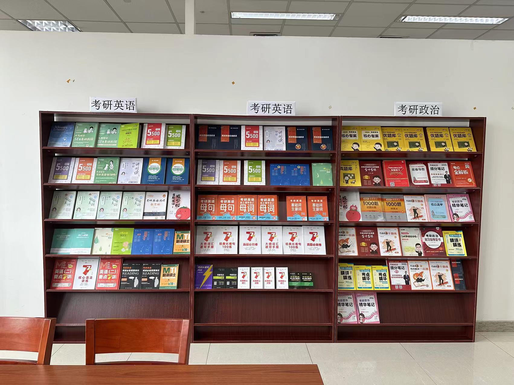 海关学院图书馆考研攻略：五层专区阅览室开放，附真题库专座申请