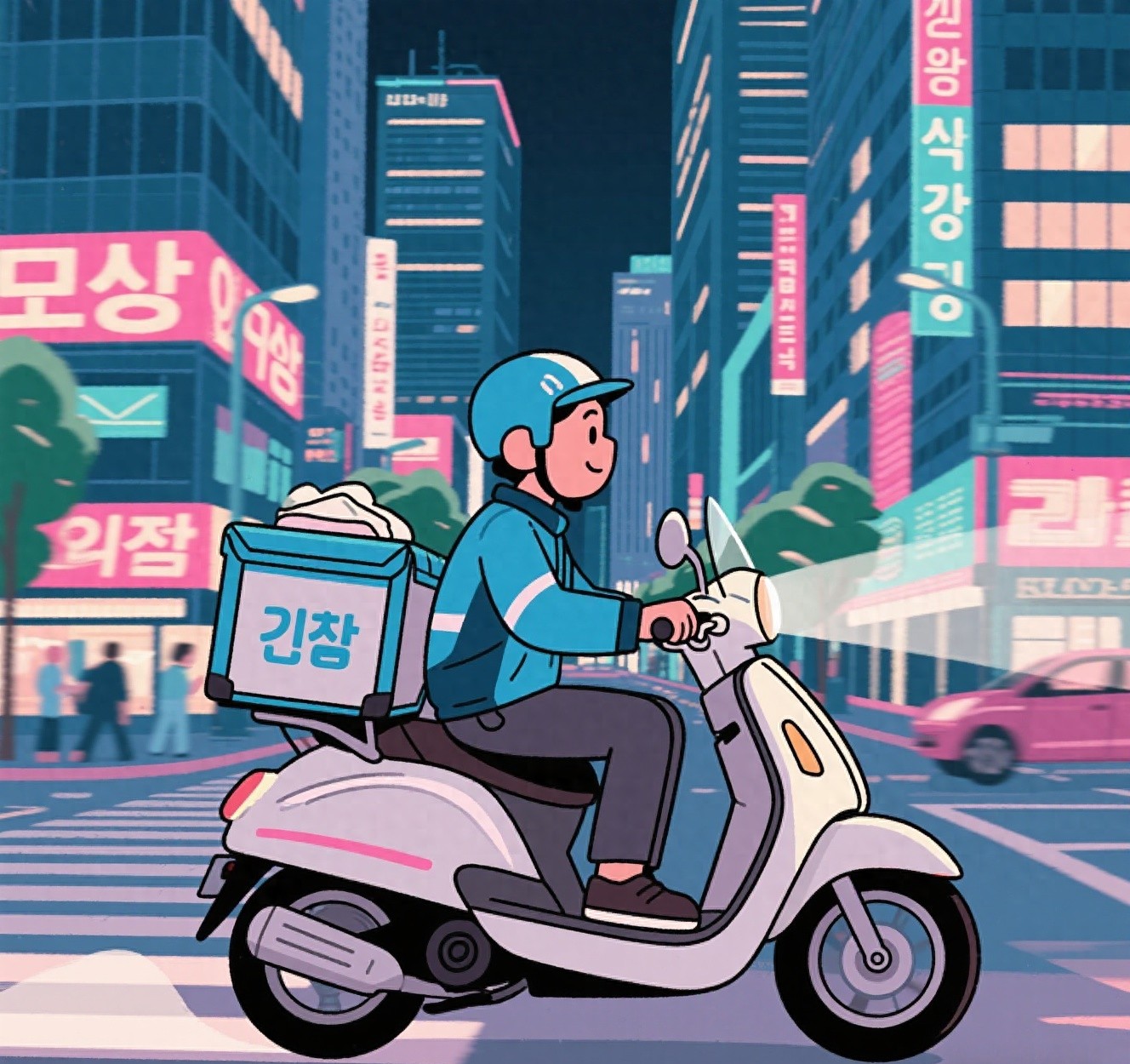 韩国外卖员月入 1.5 万引热议，高薪背后是三重压力？