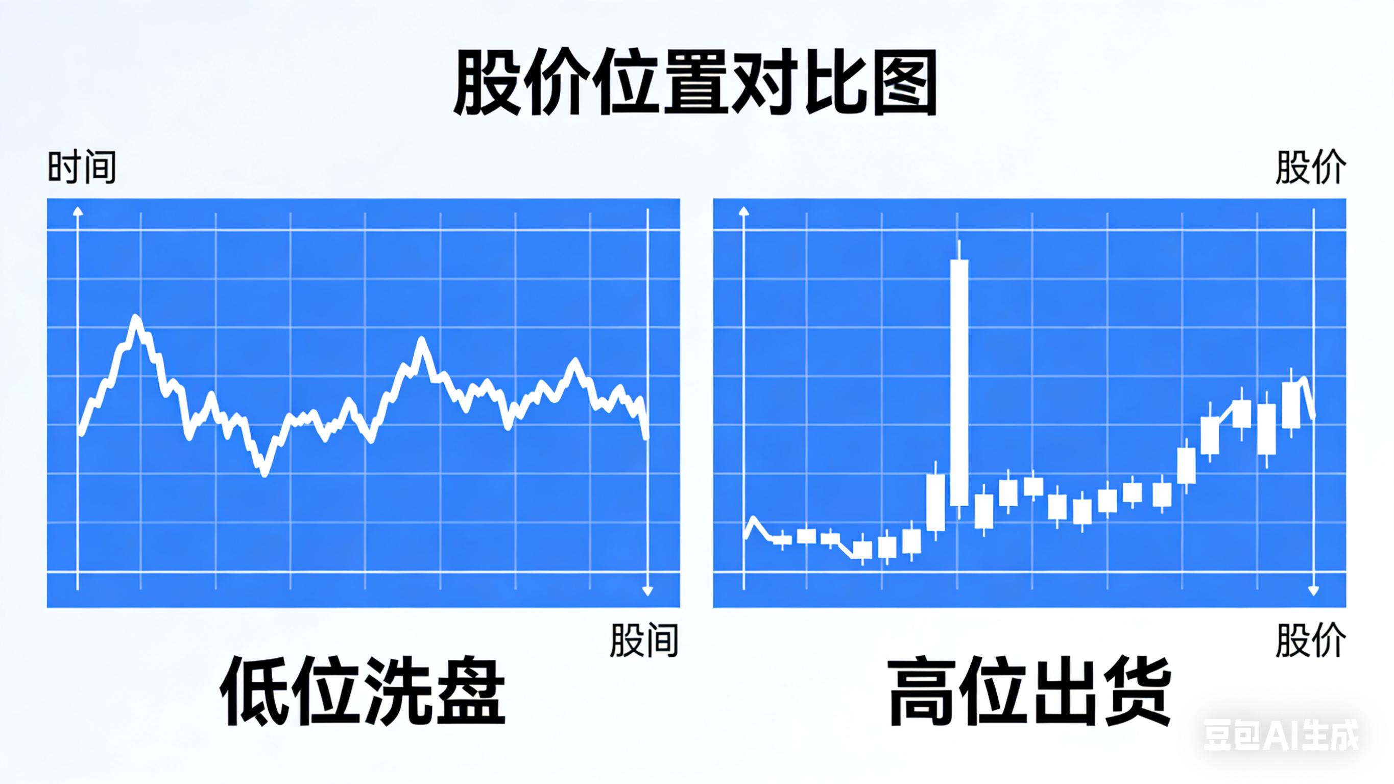 洗盘出货量价关系_主力行为识别_股票洗盘与出货