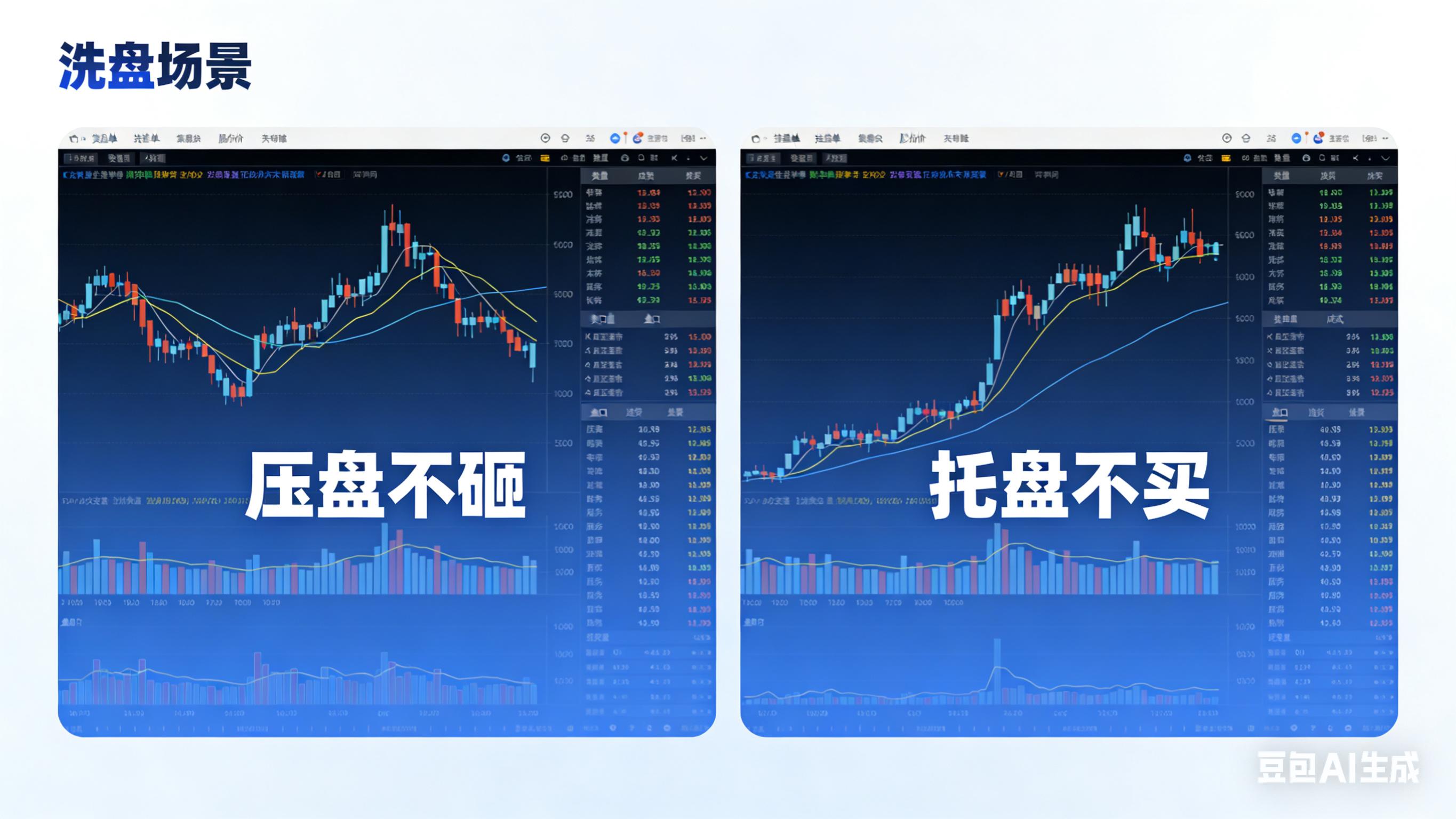 股票洗盘与出货_洗盘出货量价关系_主力行为识别