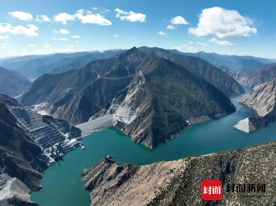 雅砻江两河口水电站 商业运行 _马颈坳水电站_ 两河口水电站 绿色清洁能源基地 