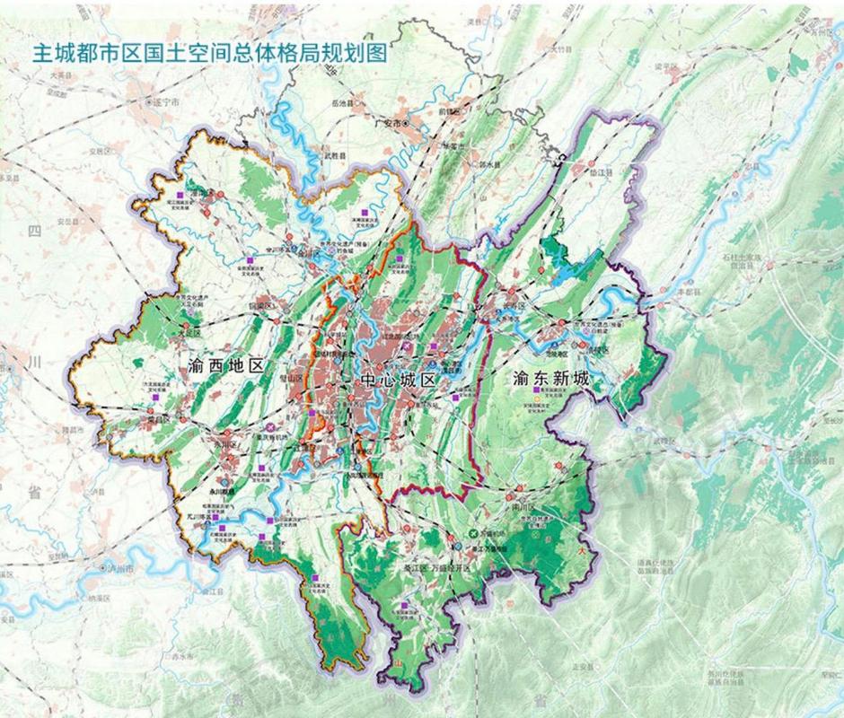 重庆城市规划：绘制中国重要中心城市蓝图